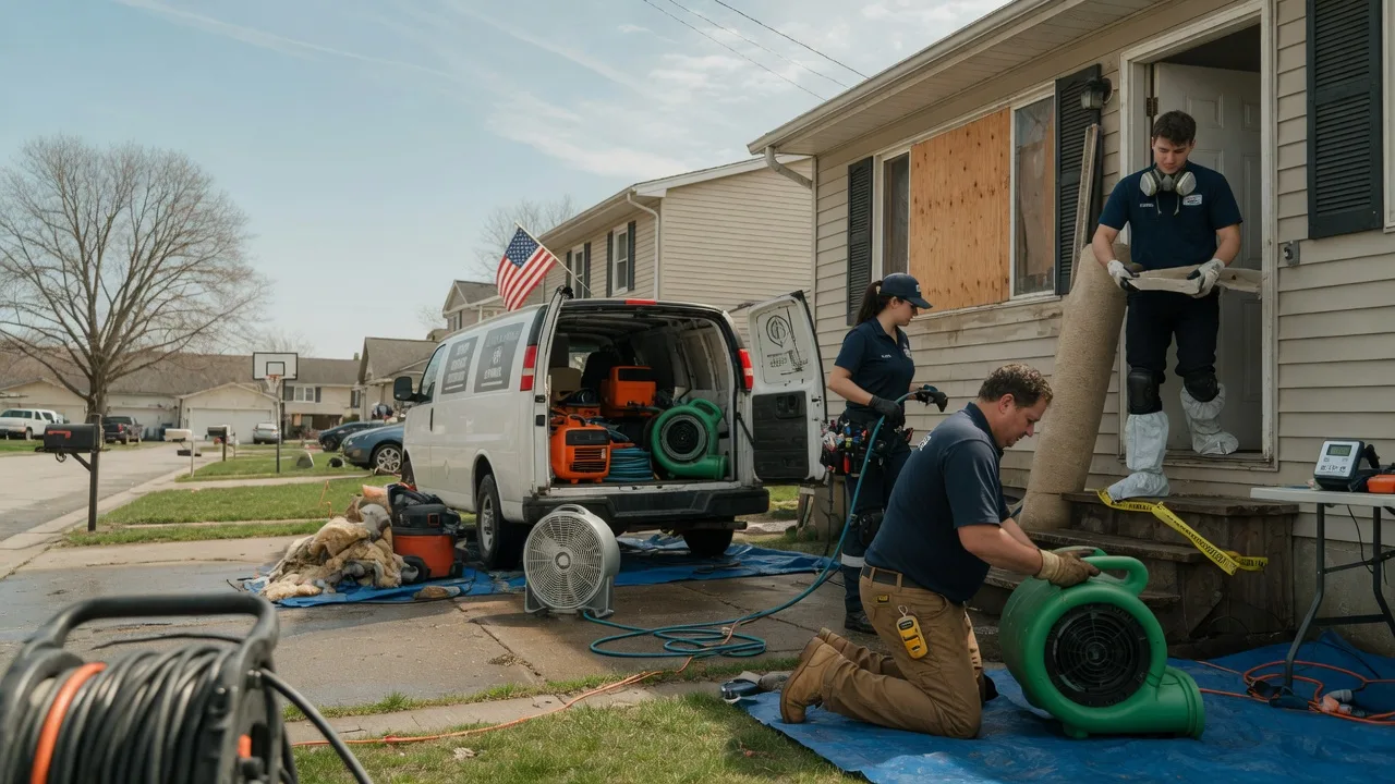 Water Damage Restoration in Munroe Falls, OH near me